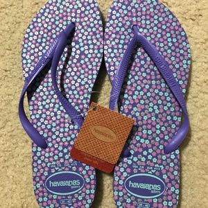 Havianas Floral Flip Flops  (Women's)